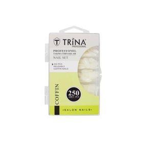 Trina TRNNAIL0012 Coffin 250 Adet Takma Tırnak