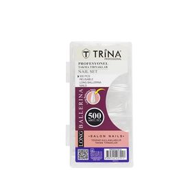 Trina TRNNAIL0018 Long Ballerina 500 Adet Takma Tırnak