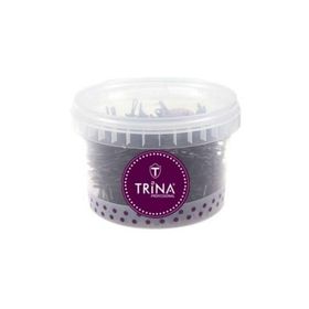 Trina TRNSACAK0203 Siyah 7 cm 500 gr Topuzlu Tel Toka