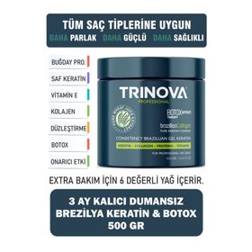 Trinova Keratin Brazillian Botox Keratin Jel