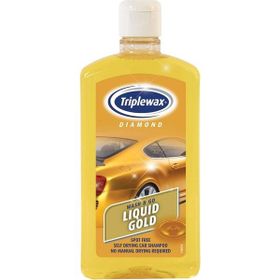 Triplewax 1 lt Liquid Gold - Kurulama Gerektirmeyen Araç Şampuanı