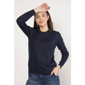 Trist Star TRIST-6104 Lacivert Kadın Kazak