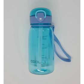 Tritan Mavi Pipetli 400 ml Su Matarası