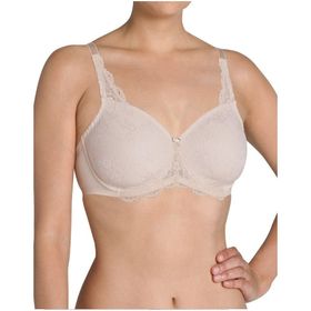Triumph 10143566 bej Kadın Spor Sütyen
