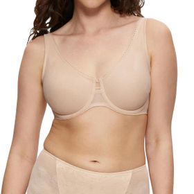 Triumph 10205953 bej Kadın Spor Sütyen