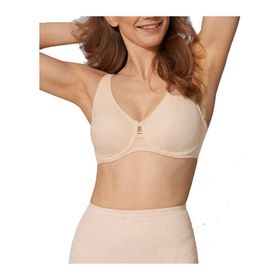 Triumph 10205953 bej Kadın Spor Sütyen