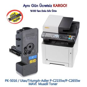 Triumph-Adler PK-5016 Mavi Muadil Toner