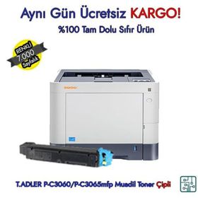 Triumph-Adler PK5011 PC3060 PC3061 PC3062 Mavi Muadil Toner