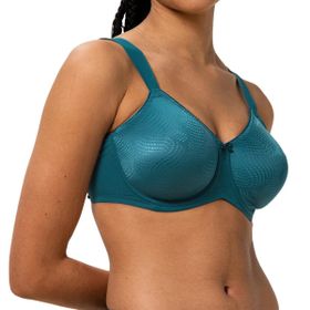 Triumph Essential W X Mavi Mercan Minimizer Kadın Sütyen