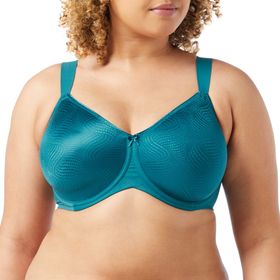Triumph Essential W X Mavi Mercan Minimizer Kadın Sütyen