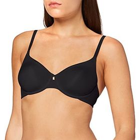 Triumph Siyah Amourette 300 W X Balenli Kadın Sütyen
