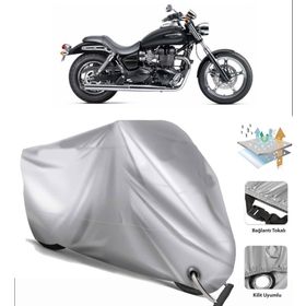 Triumph Speedmaster Siyah Arka Çanta Uyumsuz Ultra Kalın Su Geçirmez Motor Brandası