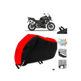 Triumph Tiger 1200 XRX Siyah Arka Çanta Uyumsuz Ultra Kalın Su Geçirmez Motor Brandası
