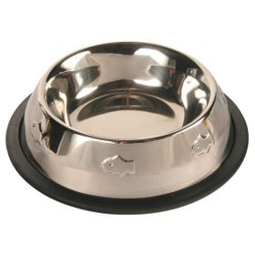 Trixie 0.2 lt 11 cm Kedi Paslanmaz Çelik Mama Su Kabı