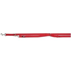 Trixie 15 mm 2 m Kırmızı Premium Ayarlanabilir Köpek Gezdirme Kayışı