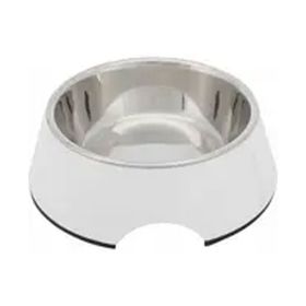 Trixie 17 cm 4000 ml Beyaz Köpekler için Melamin Paslanmaz Çelik Mama ve Su Kabı