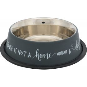 Trixie 200 ml Kedi ve Küçük Irk Köpekler için Paslanmaz Çelik Mama ve Su Kabı