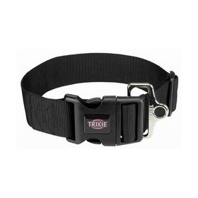 Trixie 202201 Siyah Köpek Premium Boyun Tasması