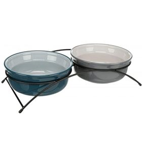 Trixie 24536 2x0.60 lt Köpek Seramik Mama Su Kabı Seti