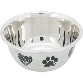 Trixie 2469 200 ml 11 cm Paslanmaz Çelik Köpek Mama ve Su Kabı