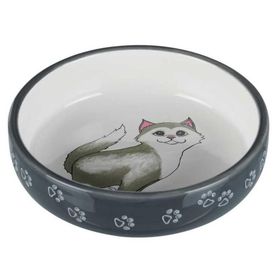 Trixie 24803 0.3 lt Kısa Burunlu Kedi Seramik Mama Su Kabı