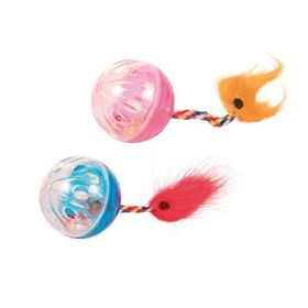 Trixie 2AD 4 5 cm Zilli Top Kedi Oyuncağı