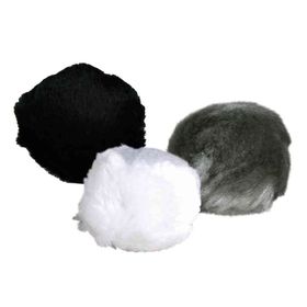 Trixie 3 cm Karışık Renkli Kedi Otlu Zilli Peluş Oyun Topu
