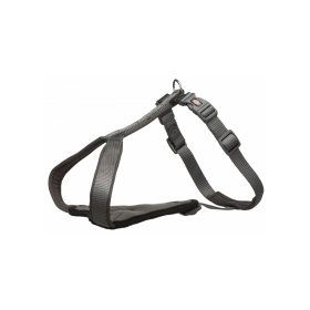 Trixie 30-37 cm 10 mm Gri Köpek Premium Göğüs Tasması