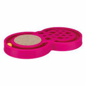 Trixie 33x60 cm Pembe Kedi Tırmalama ve Oyuncak