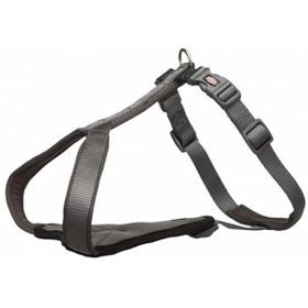 Trixie 37-45 cm 15 mm Gri Köpek Premium Göğüs Tasması