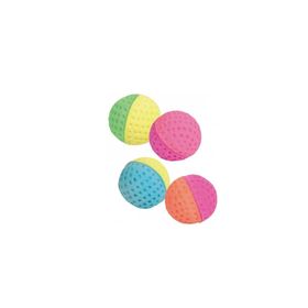 Trixie 41101 4.3 cm Kedi Renkli Sünger Oyun Topu