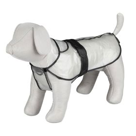 Trixie 42 cm Transparan Şeffaf Siyah Biyeli Köpek Yağmurluk