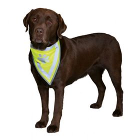 Trixie 42x60 cm [L/XL] Kumaş Fosforlu Köpek Bandanası