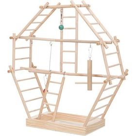 Trixie 44x44x16 cm Ahşap Kuş Oyun Alanı