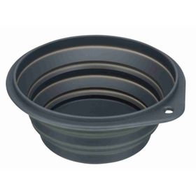 Trixie 500 ml 14 cm Kedi ve Köpekler için Silikon Katlanabilir Seyahat Mama ve Su Kabı