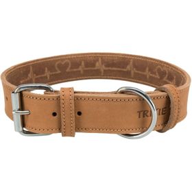 Trixie 55-65 cm 40 mm Kahverengi Kalın Deri Köpek Boyun Tasması