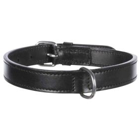 Trixie Gerçek Deri Siyah 14 mm 27-32 cm Köpek Boyun Tasması