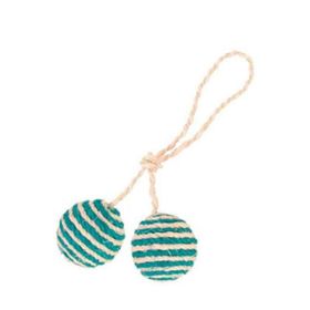 Trixie İkili Top İpli 4.5 cm Kedi Oyuncağı