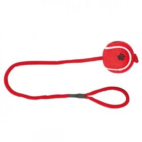 Trixie İpli Tenis Topu 6cm-50cm Köpek Oyuncağı