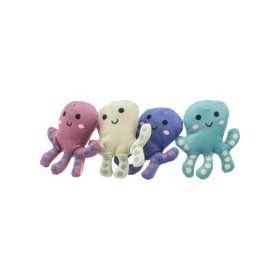 Trixie Kedi Otlu Peluş Ahtapot 10 cm Karışık Renkli Kedi Oyuncağı