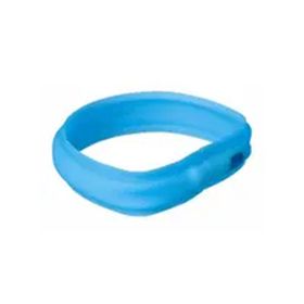 Trixie M-L 50 cm-30 mm Mavi Işıklı Köpek Tasması