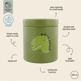 Trixie Mr. Dino 350 ml Termal Mama Termosu