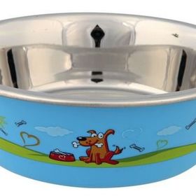 Trixie Paslanmaz 1.6lt 21 cm Köpek Mama ve Su Kabı