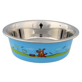 Trixie Paslanmaz 1.6lt 21 cm Köpek Mama ve Su Kabı