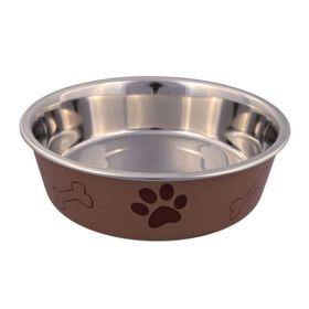 Trixie Paslanmaz 2.00 lt 21 cm Köpek Mama ve Su Kabı