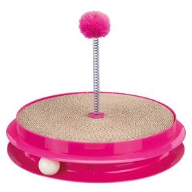 Trixie Pembe 48x25 cm Oyuncaklı Kedi Tırmalaması