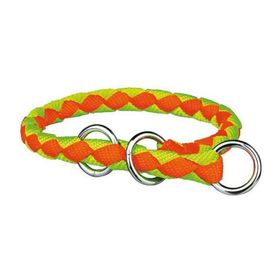 Trixie S-M 30-36 cm Oranj Yeşil Köpek Boyun Tasma