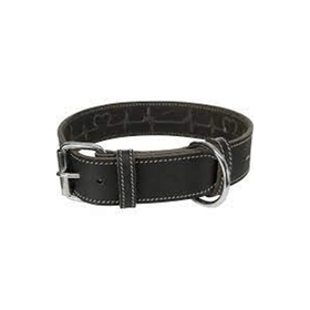Trixie Siyah 55-65 cm 40 mm L-XL Kalın Deri Köpek Boyun Tasması