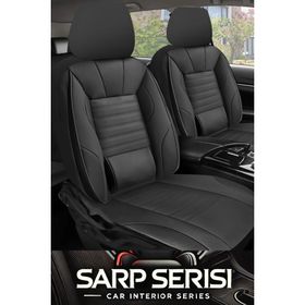 Trobus Audi A3 Sedan 2016-2020 Uyumlu Siyah Sarp Serisi Bel Destekli Kılıf