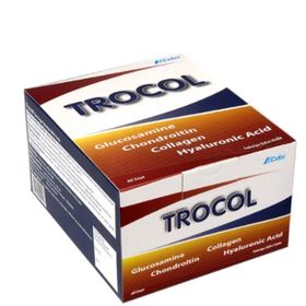 Trocol Glucosamine Chondroitin Collagen Hyaluronic Acid 60 Saşe